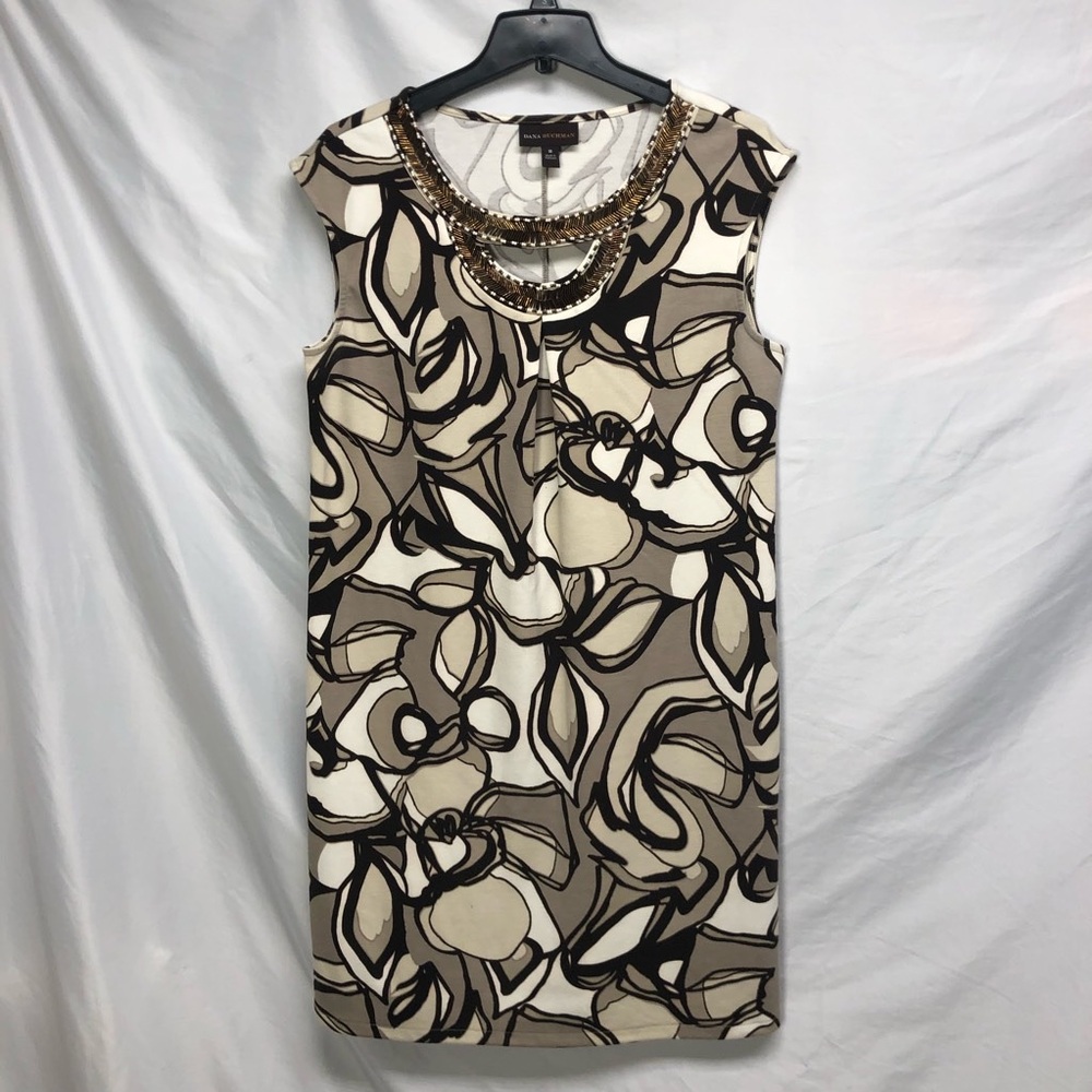 Dana Buchman sleeveless shift dress